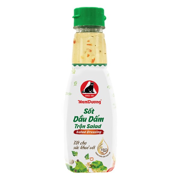 Sốt Dầu Dấm Trộn Salad Nam Dương 250G
