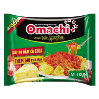 Mì Omachi Xốt Spaghetti Bò Bằm 90G