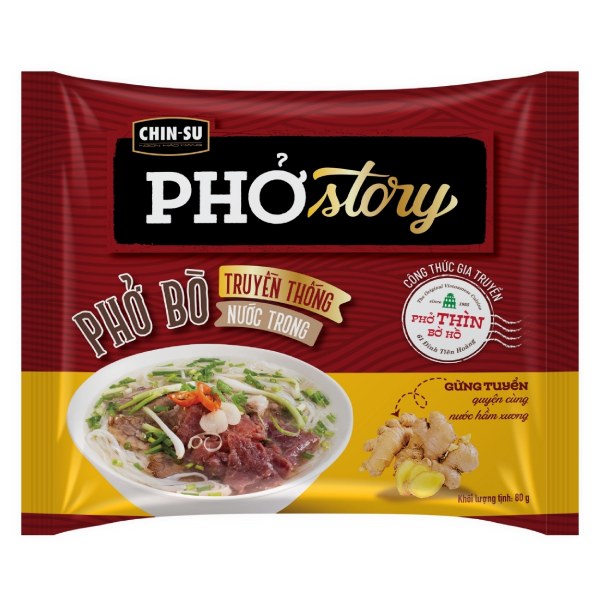 (Only Emartmall) Phở Bò Chinsu Story Gói 80G