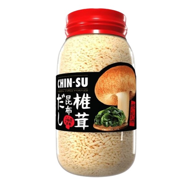Hạt Nêm Chinsu Nấm Shiitake & Tảo Kombu Hũ 450G