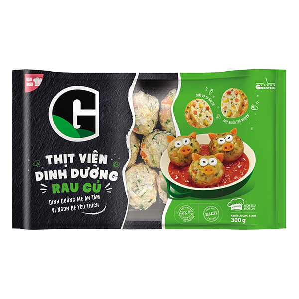 Thịt Viên Dinh Dưỡng Rau Củ G Gói 300G