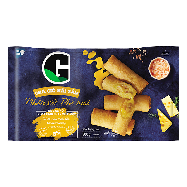Chả Giò G Hải Sản Nhân Sốt Phô Mai 300G