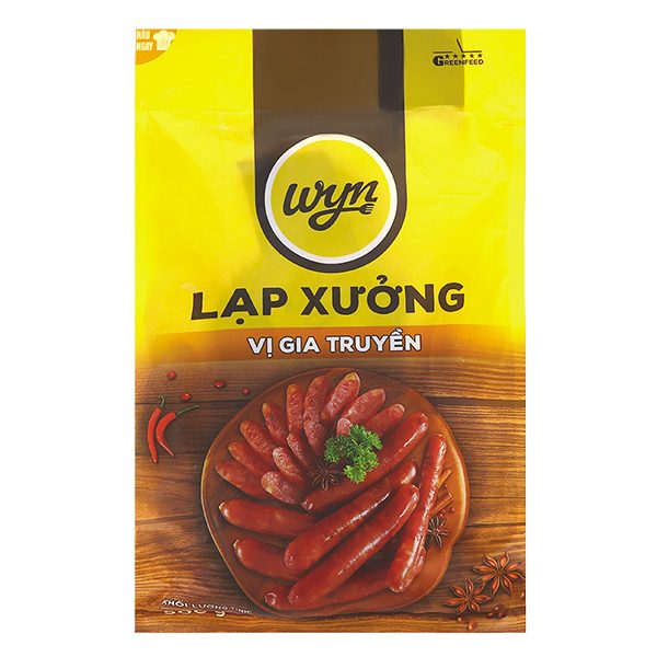 Lạp Xưởng Wyn Vị Gia Truyền Gói 500G
