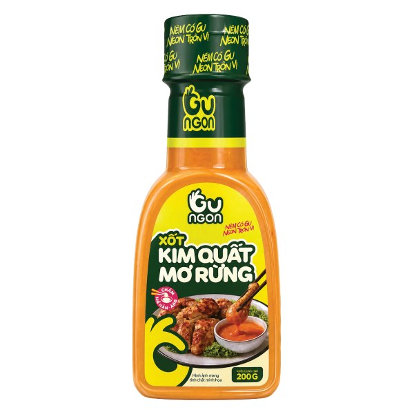 Xốt Gungon Kim Quất Mơ Rừng Chai 200G