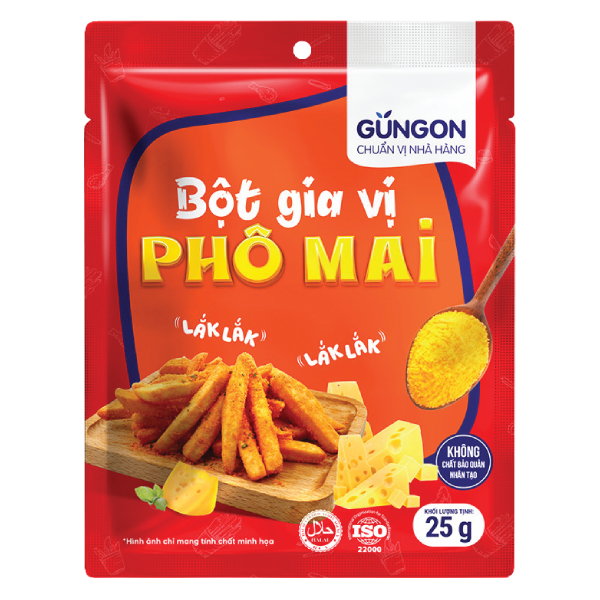 Bột Gia Vị Gungon Phô Mai 25G