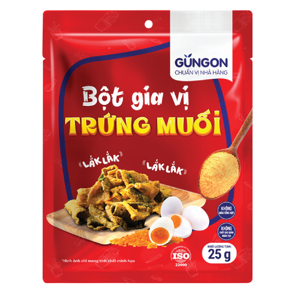 Bột Gia Vị Gungon Trứng Muối 25G