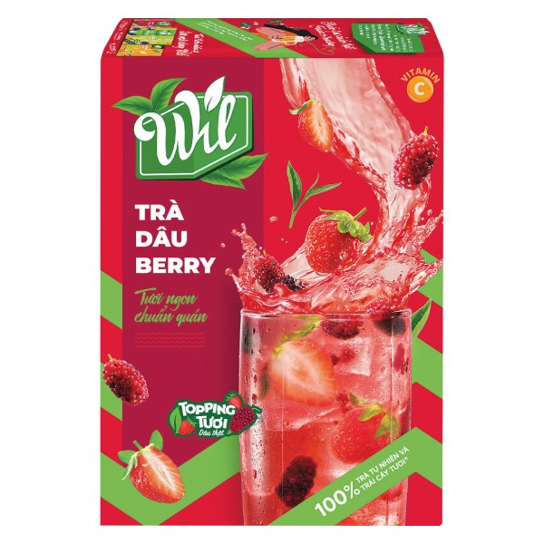 Trà Wil Dâu Berry Hộp 140G