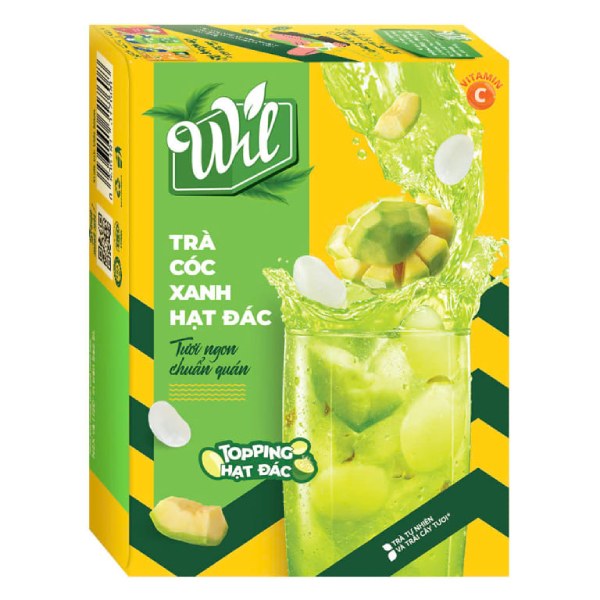 Trà Wil Cóc Xanh Hạt Đác Hộp 170G