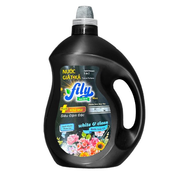 (Only Emartmall) Nước Giặt Xả Fily Max 5in1 White & Clean Bình 3.5Kg
