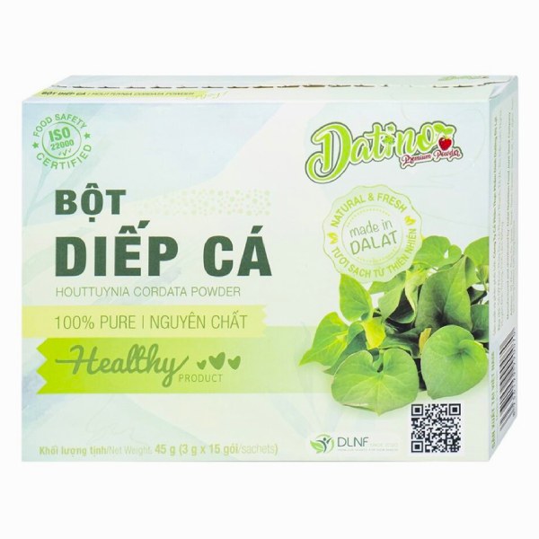 Bột Diếp Cá Datino Hộp 15 Gói*3G