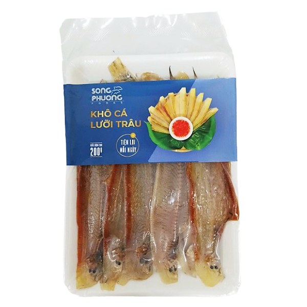 Khô Cá Lưỡi Trâu Song Phương Khay 200G