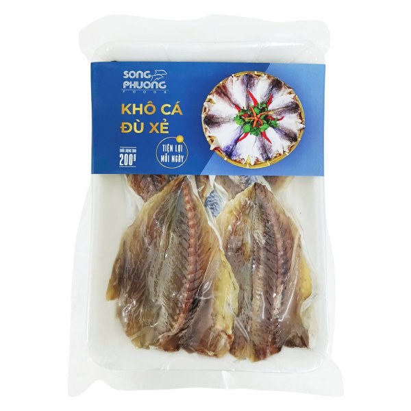 Khô Cá Đù Xẻ Song Phương Khay 200G