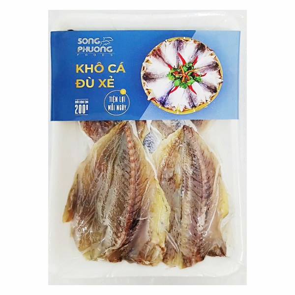 Khô Cá Đù Xẻ Song Phương Khay 200G