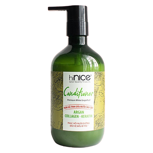 Kem Xả Hinice Tinh Dầu Bưởi Thiên Nhiên 425Ml