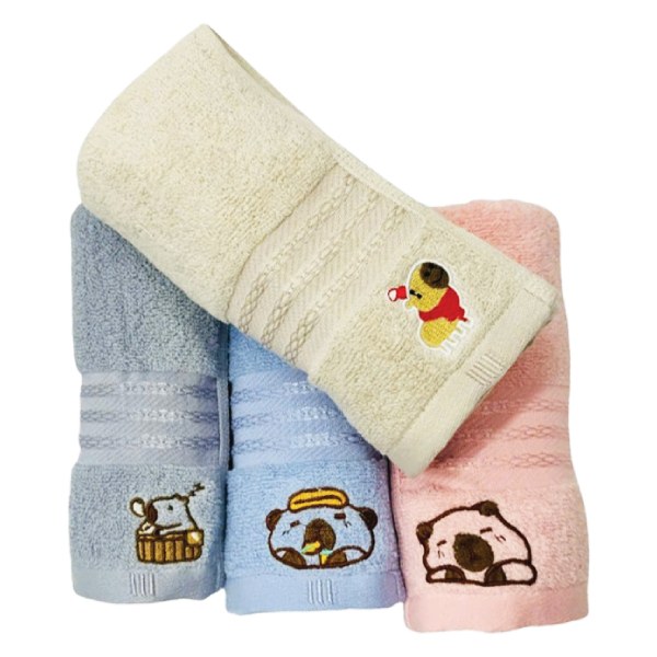 Khăn Tay Cotton HK10 28*45Cm Hồng