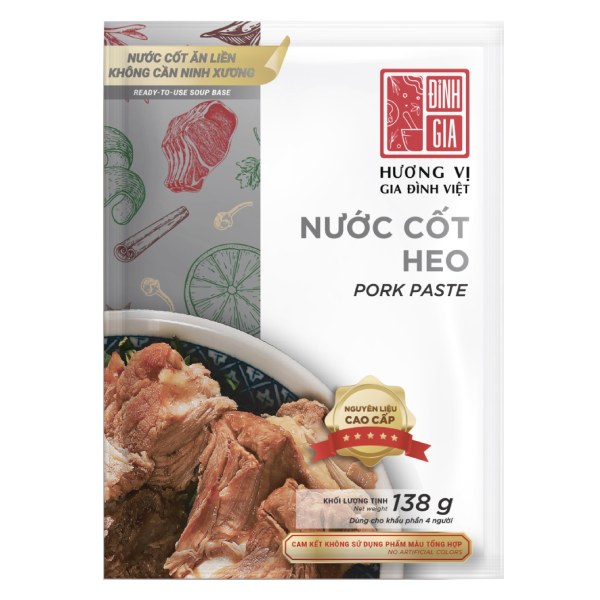 Nước Cốt Đỉnh Gia Heo Gói 138G