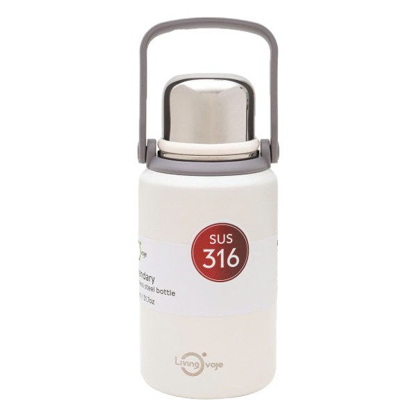 Bình Giữ Nhiệt Living Ovoje 900Ml Trắng