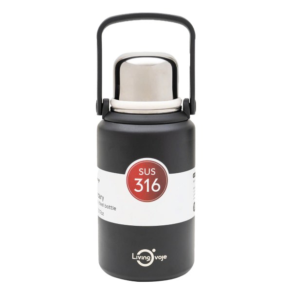 Bình Giữ Nhiệt Living Ovoje 900Ml Đen