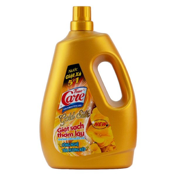 Nước Giặt Xả True Care Gold Silk 5IN1 Bình 3.6Kg