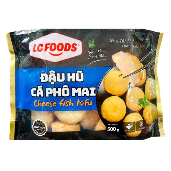 Đậu Hũ Cá Phô Mai LC Foods 500G