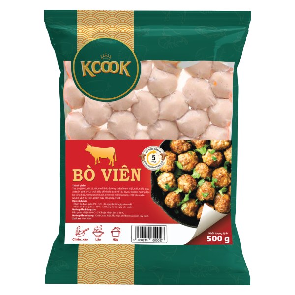 Bò Viên Hoa Doanh 500G