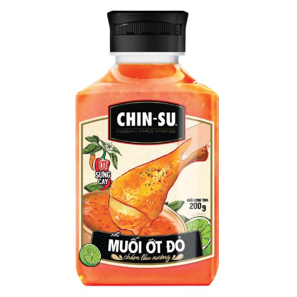 Xốt Muối Ớt Chinsu Đỏ Chai 200G