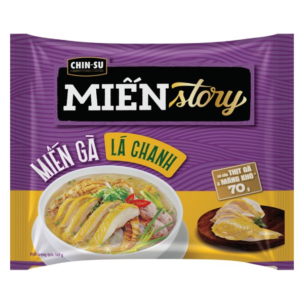 Miến Gà Chinsu Story Gói 149G