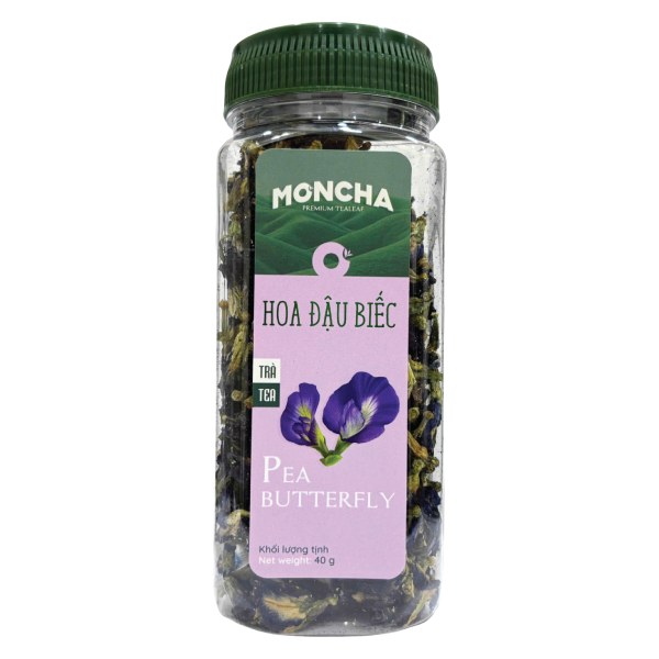 Trà Hoa Đậu Biếc Moncha Hũ 40G