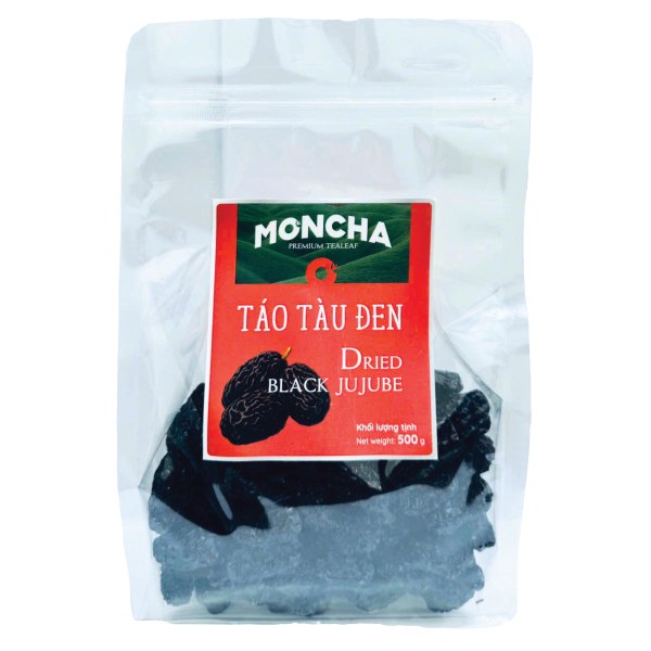 Táo Tàu Đen Moncha Gói 500G