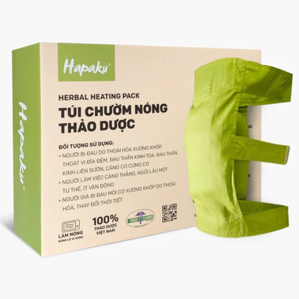 Túi Chườm Thảo Dược Nóng Lạnh Hapaku Đầu Gối