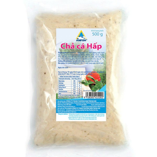 Chả Cá Hấp Thoại An 500G