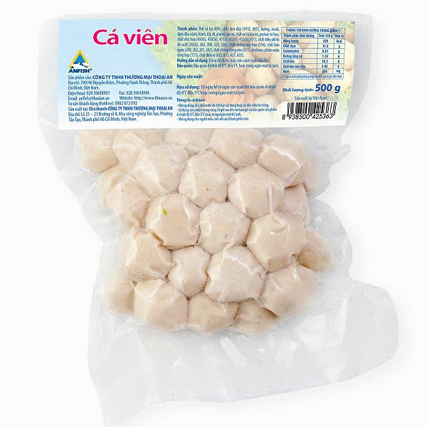 Cá Viên Thoại An 500G