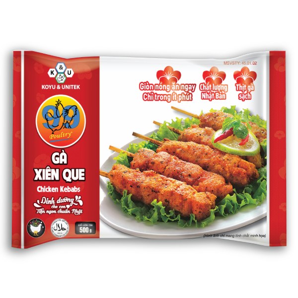 Gà Xiên Que 99 Gói 500G
