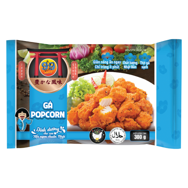 Gà Popcorn 99 Gói 300G