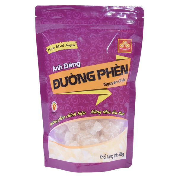 Đường Phèn Nguyên Chất Anh Đăng Túi 500G