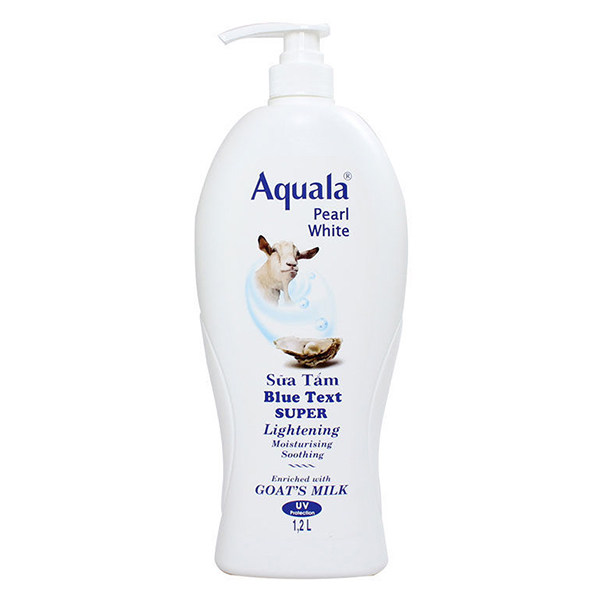 Sữa Tắm Aquala Ngọc Trai Xanh Dương 1.2L