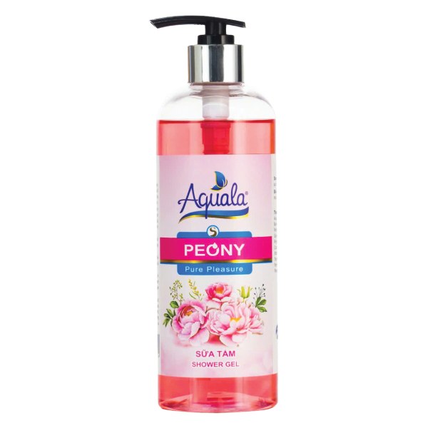 Gel Tắm Aquala Peony Chai 460Ml