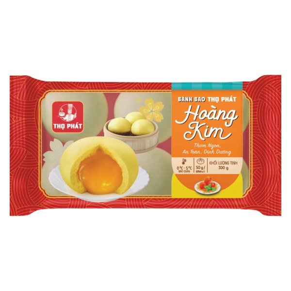 Bánh Bao Hoàng Kim Thọ Phát 300G