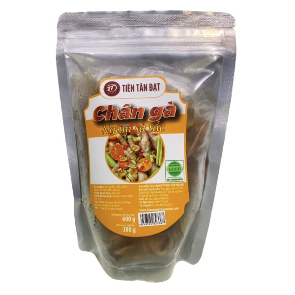 Chân Gà Ngâm Sả Tắc Tiến Tấn Đạt Gói 300G