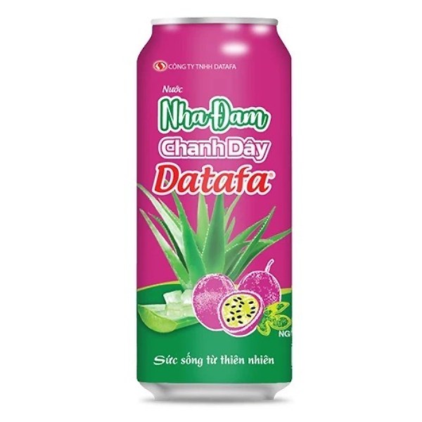 Nước Nha Đam Chanh Dây Datafa Lon 325Ml