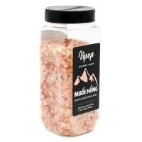 Muối Hồng Nguyên Hạt Himalaya Vipep Hũ 500G