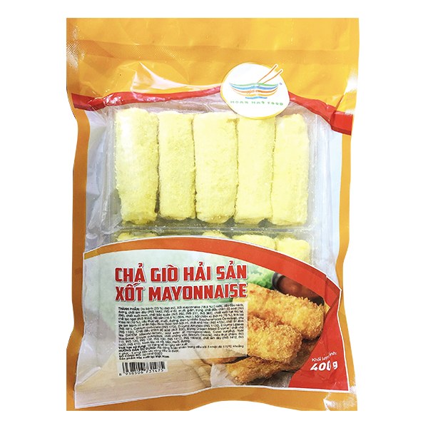Chả Giò Hải Sản Sốt Mayonnaise Hoàn Hảo Gói 400G 