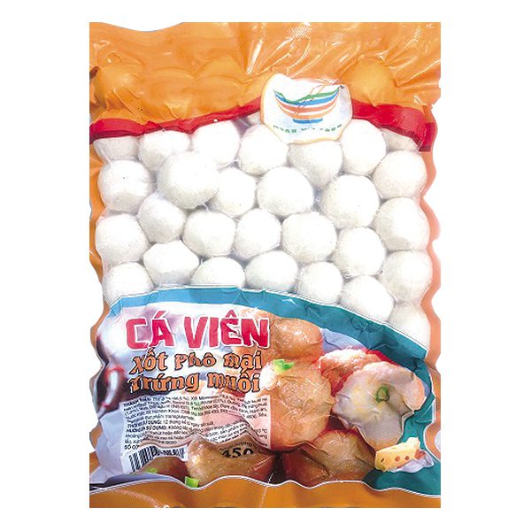 Cá Viên Hoàn Hảo Phô Mai Trứng Muối Gói 450G
