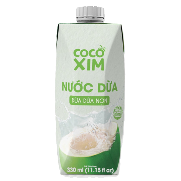 Nước Dừa Dứa Non Cocoxim Hộp 330Ml