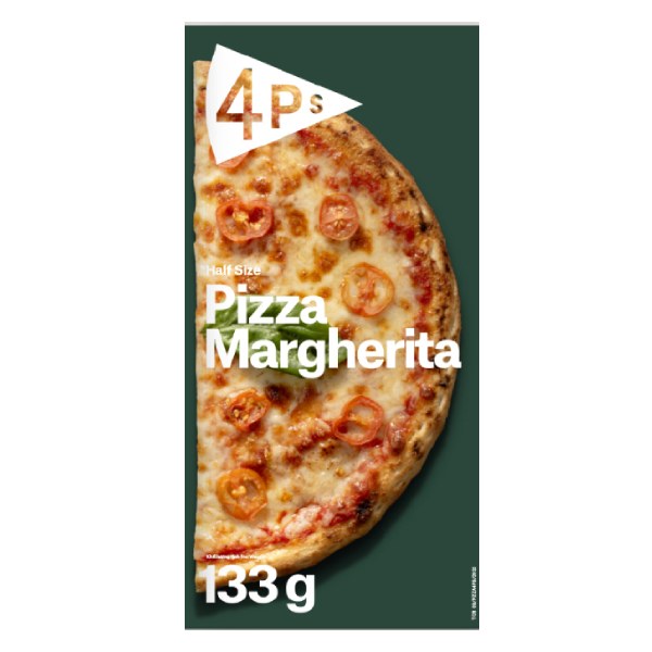 Pizza 4P's Half Margherita Cà Chua Hộp 133G