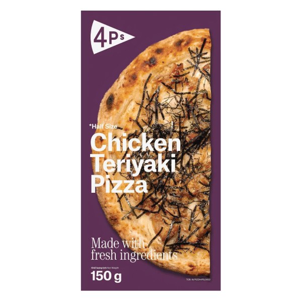 Pizza 4P's Half Gà Teriyaki Hộp 150G
