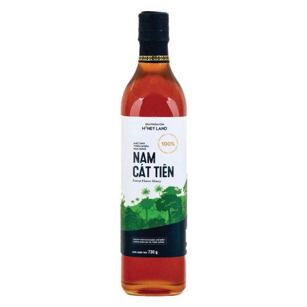 Mật Ong Honey Land Nam Cát Tiên Chai 730G
