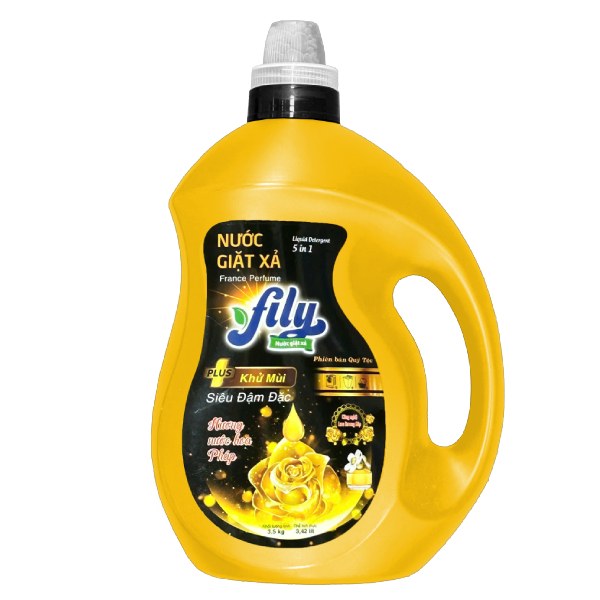 (Only Emartmall) Nước Giặt Xả Fily Max 5in1 Hương Nước Hoa Đam Mê Bình 3.5Kg