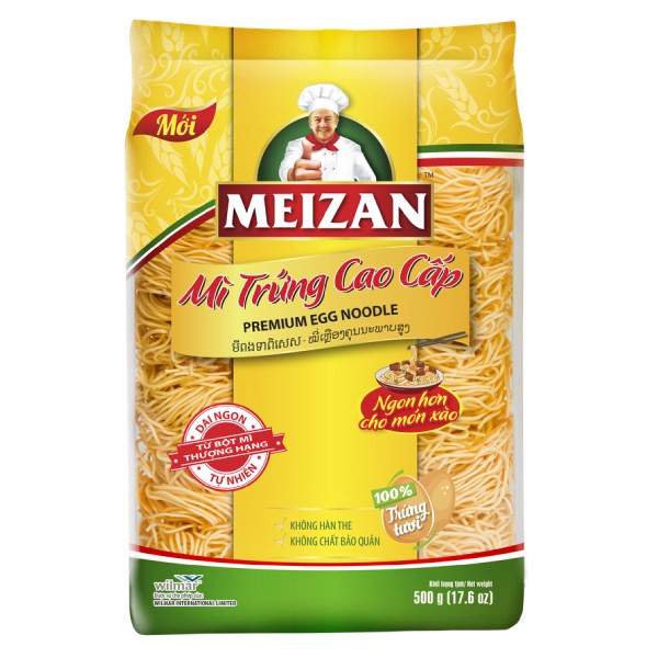 Mì Trứng Cao Cấp Meizan 500G