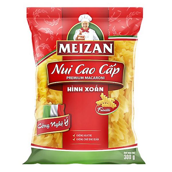 Nui Cao Cấp Meizan Hình Xoắn 300G